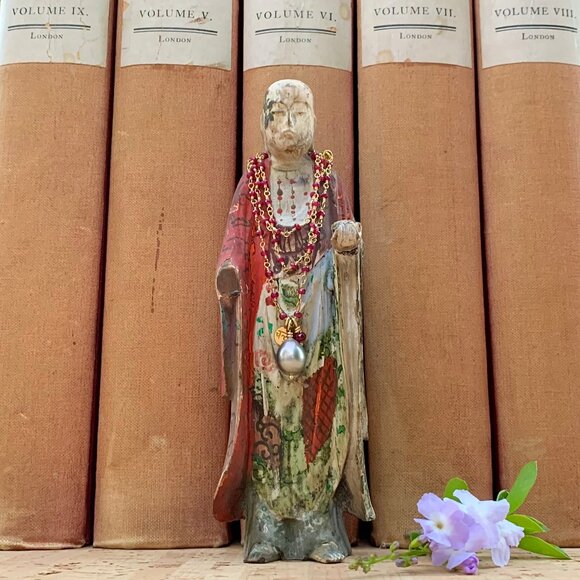 Me & Ro 18k Gold Ruby Tahitian Pearl Pendant Necklace - Picture 13 of 16